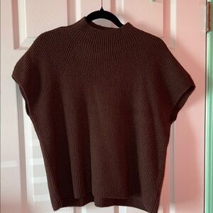 Ann Taylor Chocolate Brown Turtleneck Sweater